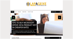 Desktop Screenshot of lapageixe.net